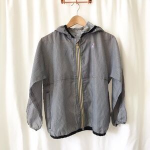 K-way Claude klassic houndstooth jacket EUC 10Y